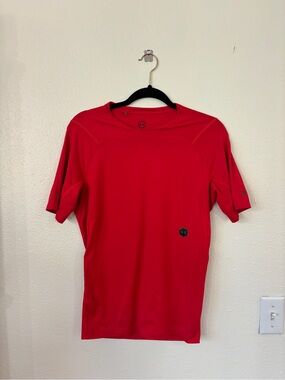 Under Armour Red Muscle Tee - Women's Active Tank
